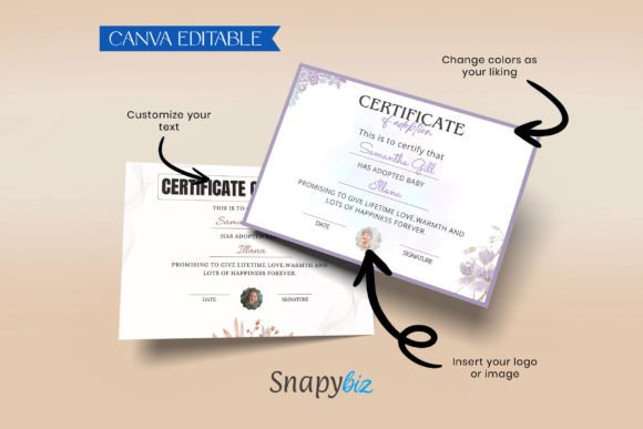 Download Baby Dedication Certificate Template - Certificate Collection