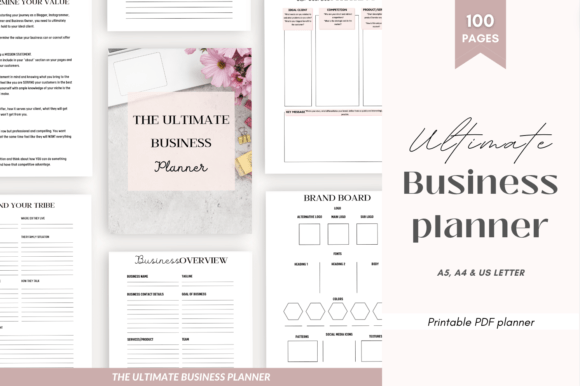 Download Online Business Planner Printable - Business Collection