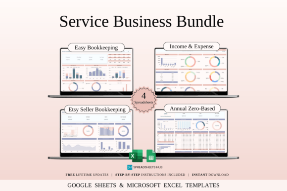 Download Service Business Bundle | 16 Templates - Business Collection