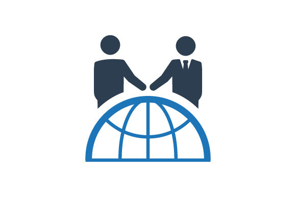 Download Global Business Partnership Icon - Business Collection