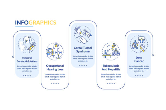 Download Occupational Sickness Vector Infographic - Sickness Collection