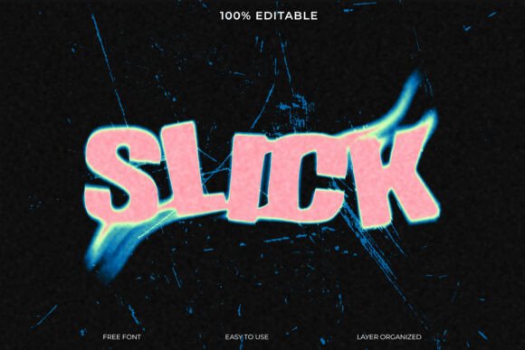 Download Slick Text Effect Editable - Slick Collection