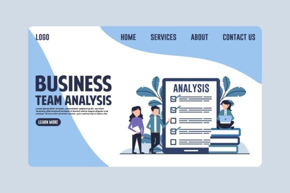 Download Business Team Analysis Landing Page - Business Collection