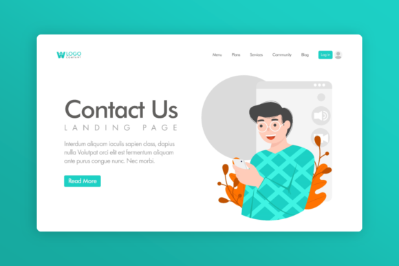 Download Website Illustration - Customer Service - Customer Collection