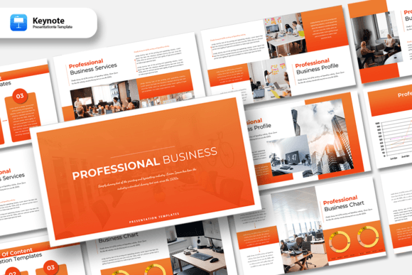 Download Professional Business - Keynote Template - Business Collection