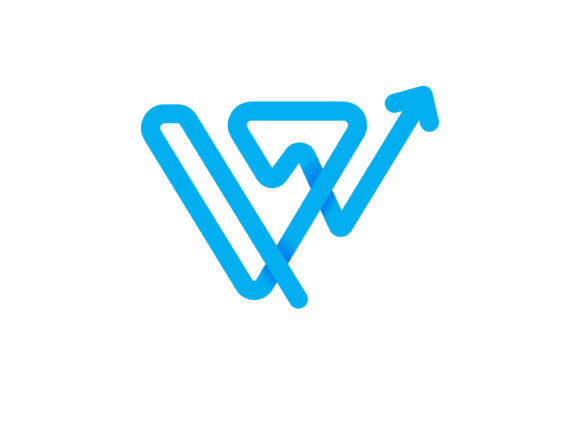Download W V Letter Logo for Analytics Software - Soft Collection