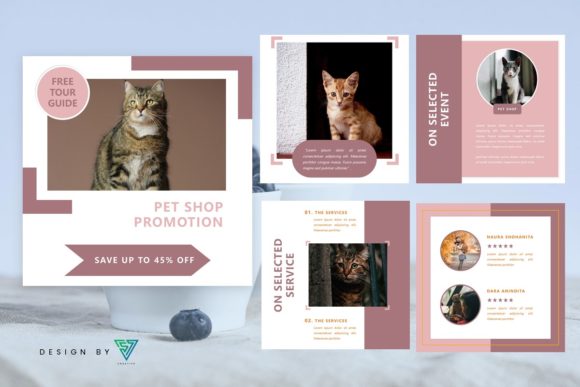 Download Template Instagram Business - #Pet Shop2 - Business Collection